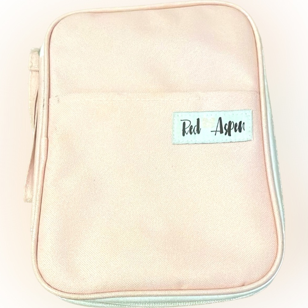 Red Aspen Cosmetic carrying zippered case